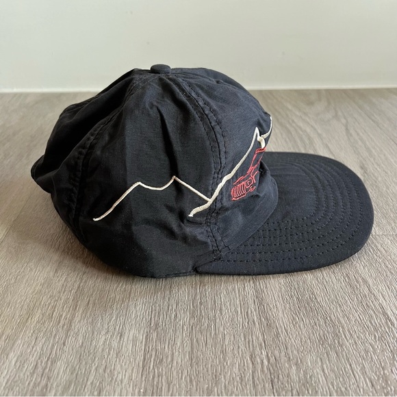 Vintage 90s Jeep Legend Continues Motorsports Snapback Hat Cap Promo Nomad - Picture 3 of 10